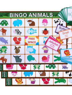 Bingo Game ET-515 Learning English-Thai Animal Names