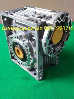 เกียร์ทดรอบ ADLERTEC อัตราทด 100:1 เพลา 14/25 mm. โครงอลูมิเนียม