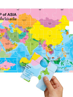 เกมจิ๊กซอว์ ชุดแผนที่ทวีปเอเชีย ET-616