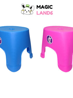 Chair Candy Colorful เก้าอี้แคนดี้ เก้าอี้พลาสติกสำหรับนั่งทำงานที่พื้น สีสันสดใส ขนาด 23x26x23.5 ซม. รับน้ำหนักได้ 60 kg