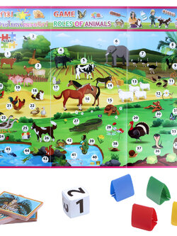 เกมกระดาน ชุดประโยชน์ของสัตว์ ET-540