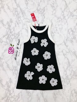 KD Dress เดรสแขนกุดแสนสวย (ดำ)