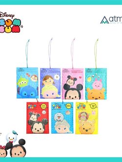Perfume Envelop Disney Perfume Envelop Disney Atmoz Tsum Tsum Cartoon Edition น้ำหอมปรับอากาศแบบซอง ติดรถยนต์แขวนห้อย ลายการ์ตูนดิสนีย์