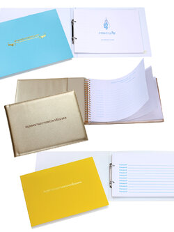 สมุดลงนามถวายพระพรชัยมงคล