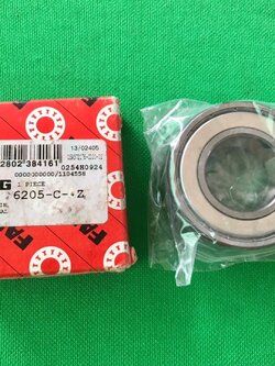 ตลับลูกปืน FAG เบอร์ 6205-C-Z