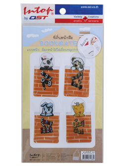 ที่คั่นหนังสือ Bookmark F-Lock ลาย Head To Toe