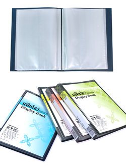 แฟ้มแคตตาล็อก A5 40 ช่อง มีช่องใส่หน้าปก