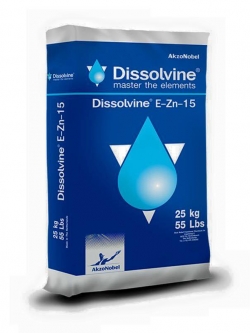 [25KG] ธาตุสังกะสี(ซิงค์)คีเลตอีดีทีเอ 15% Dissolvine E-ZN-15 (EDTA Zn 15%; Aczonobel Netherland) บรรจุ 25 กิโลกรัม