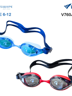 แว่นว่ายน้ำ View ของแท้ 100% รุ่น V760JASA เหมาะสำหรับเด็กอายุ 6-12 ปี เลนส์ช่วยป้องกันรังสี UV