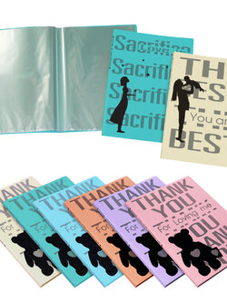 แฟ้มแคตตาล็อก A4 20 ช่อง พิมพ์หน้าปก