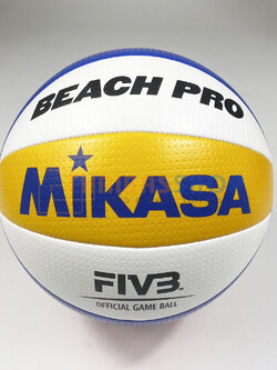 (ของแท้ 100%) วอลเลย์บอล ลูกวอลเลย์บอล Mikasa BV550C วอลเลย์บอลชายหาดหนังเย็บ PU ขนาดมาตรฐาน