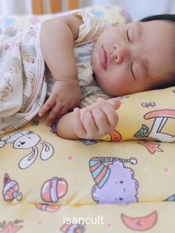 เบาะนอนทารก ลูกนอนหลับสบาย หายใจผ่านได้
