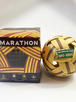 (ของแท้ 100%) ตระกร้อ ตะกร้อ มาราธอน MT201 มาตรฐานใช้แข่งขัน ของแท้ 100%