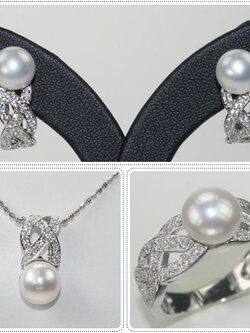 ชุดเซ็ตตัวเรือนไข่มุกแท้