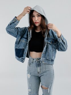 เสื้อแจ๊กเก็ต แขนยาว สำหรับผู้หญิง