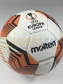 (ของแท้ 100%) ลูกฟุตบอล ลูกบอล Molten F5U5000-12 ของแท้ เบอร์5 ลูกฟุตบอลหนัง PU หนังเย็บ ของแท้ 100% รุ่น EUROPA League