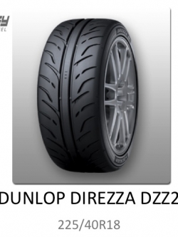 DUNLOP DIREZZA DZZ2 225/40R18
