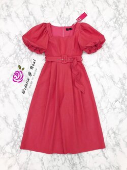 VTNK Jumpsuit จั้มสูทรขาวยาว แขนพองสุดอลังวังเวอร์