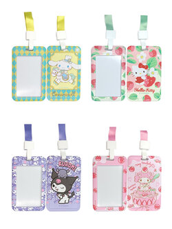 Card Holder Sanrio Neck ป้ายชื่อซานริโอพร้อมสาย ป้ายใส่บัตรห้อยคอ ที่ใส่บัตรลิขสิทธิ์ MagicLand6