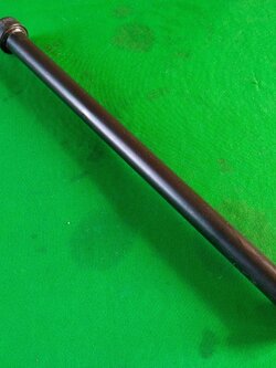 เหล็กแท่งยาว ขนาดยาว 37 ซม.โต 21 มม. รูเพลา 15 มม.