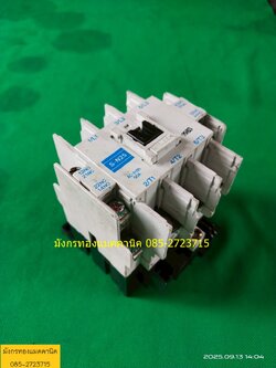 แมกเนติก มิตซูบิชิ รุ่น S-N25 ขนาด 50A ใช้ไฟ 200V ใช้ในบ้านเราได้ตัดต่อสั้นๆ เช่นปั๊มลม