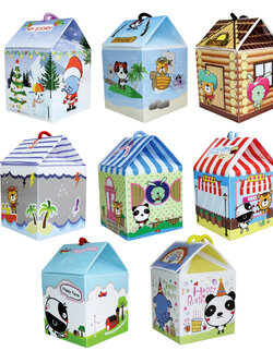 Gift Boxes with My Story Pattern Printed