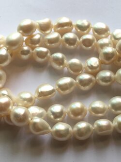 สร้อยคอไข่มุกแท้ บาร๊อกยาว 30 นิ้ว AA++