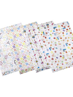 ซองกระดุม A4 ขยายข้าง ลายกราฟิก