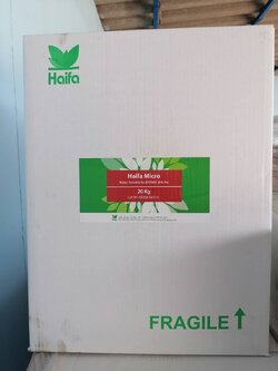 [20KG] ผงจุลธาตุเหล็กคีเลตอีดีดีเอชเอ 6% (เหล็กม่วง) ไฮฟ่า Haifa (EDDHA FE 6%; Haifa) บรรจุ 20 กิโลกรัม