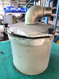 ถังดักฝุ่น เส้นผ่าศูนย์กลาง 20 ซม. สูง 30 ซม.