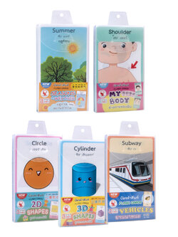 บัตรคำ Flashcards ชุดคำศัพท์ 3 ภาษา