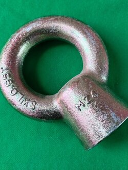 อายนัทเหล็กชุบ M24 ของใหม่