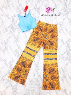 DL Set เซ็ทเสื้อครอปกับกางเกงขาม้าสุดแซ่บ