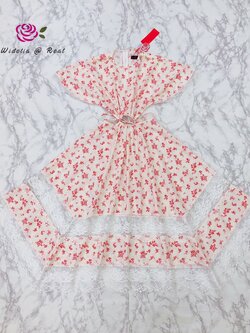 Janesuda Dress เดรสแขนระบายแสนสวย