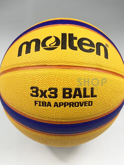 (ของแท้ 100%) บาสเกตบอล ลูกบาส Molten รุ่น B33T5000 Streetball Molten 3x3 มี มอก. ลูก World Cup 3x3