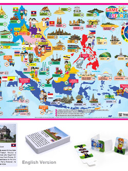 เกมกระดาน ชุดเที่ยวอาเซียน-ภาษาอังกฤษ ET-503