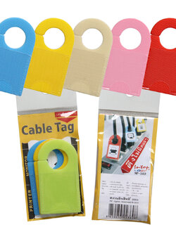 ป้ายคล้องสายไฟ Cable Tag