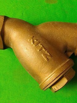 วายสเตนเนอร์ทองเหลือง KITZ ขนาด 1.5 นิ้ว มีกรองครบ