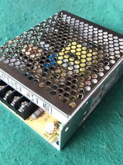 สวิตชิ่ง ยี่ห้อ MW input 100-240v output 24v 2.2A