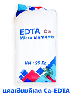[25KG] ผงจุลธาตุแคลเซียมคีเลตอีดีทีเอ EDTA Ca 10% แคลเซียมคีเลต [Peachy-Calcium9] บรรจุ 25 กิโลกรัม