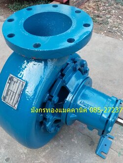 ปั๊มน้ำ ARMSTRONG made in Canada ขนาด 8x6 นิ้ว เพลา 28 มม. ส่งสูง 15 เมตร ได้ปริมาณน้ำสูงสุด 5670 ลิตรต่อนาที ใช้กับมอเตอร์ได้ 40 แรง หรือเครื่องยนต์ 120 แรง ใบพัดทองเหลือง แมคคานิคอลซีล