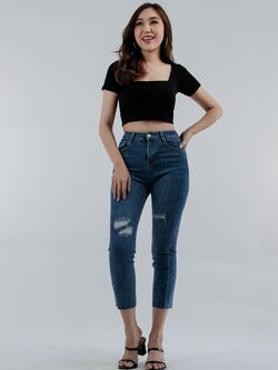 กางเกงยีนส์ขายาว ผู้หญิง