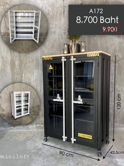 รุ่นA172ตู้เหล็ก ตู้โชว์ เฟอร์นิเจอร์ตู้คอนเทนเนอร์ ตู้เก็บของเหล็ก ตู้เก็บรองเท้า ตู้หนังสือ ตู้เอกสาร ตู้โชว์ฟิกเกอร์ ตู้โชว์โมเดล ตู้เก็บปืน