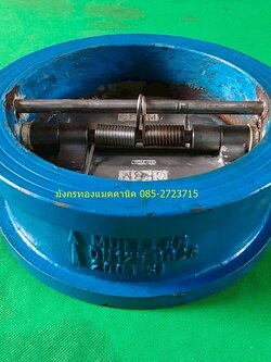 เช็ควาล์ว Mueller ขนาด 5 นิ้ว ใบพัดสแตนเลส