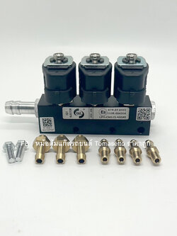รางหัวฉีด Rail (Rail injector 3 โอห์ม) 3 สูบ