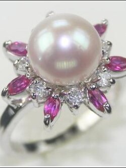 แหวนไข่มุกแท้