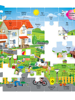 เกมจิ๊กซอว์ ชุด Around The House ET-591