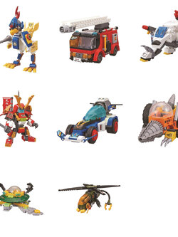 Block BIKKU Series 2 Vehicle World Set Variant ชุดตัวต่อบิคคุ ของเล่นเด็กลิขสิทธิ์แท้จากญี่ปุ่น ชุดที่ 2 มี 8 แบบ สินค้าลิขสิทธิ์ MagicLand6