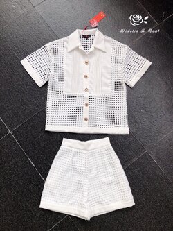 Janesuda Set เซ็ทเสื้อกับกางเกงขาสั้นแสนสวย