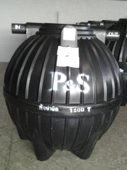 ถังบำบัดน้ำเสีย ขนาด 1600 ลิตร P&S พร้อมอุปกรณ์ครบชุด ส่งฟรี กทม.ปริมลฑล ส่งตามเส้นทาง อ.เมืองระยอง,จ.เพชรบุรี,จ.สุพรรณบุรี ,สระบุรี ราชบุรี จังหวัดใกล้เคียงสอบถามเส้นทางเพิ่ม